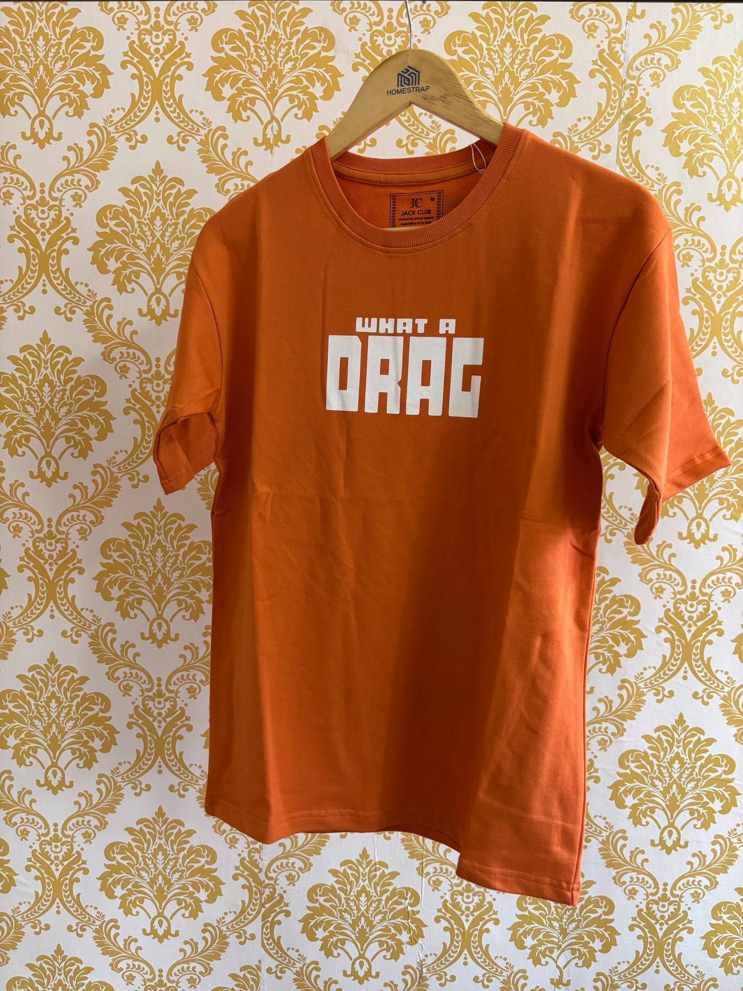 Orange Dropshoulder