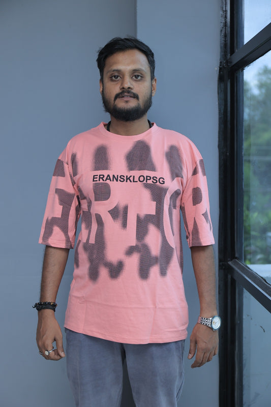 Baggy Fit Tshirt Pink