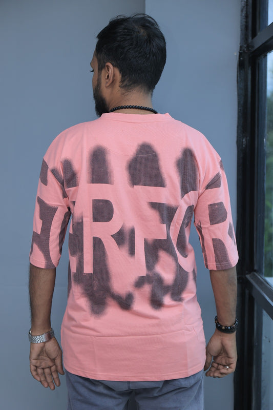 Baggy Fit Tshirt Pink