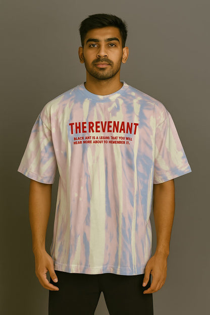 Baggy Fit Prined Tshirt Lavender