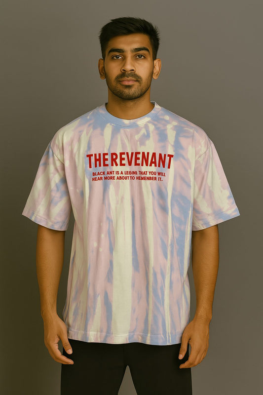 Baggy Fit Prined Tshirt Lavender